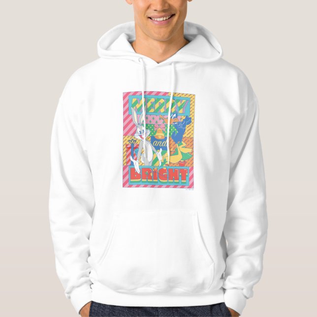 LOONEY TUNES™ | Merry and Bright Christmas Hoodie (Front)