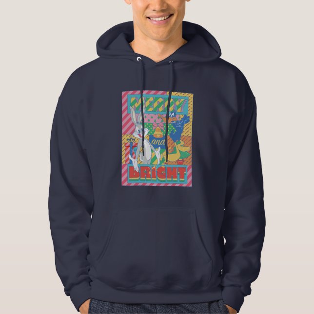 LOONEY TUNES™ | Merry and Bright Christmas Hoodie (Front)