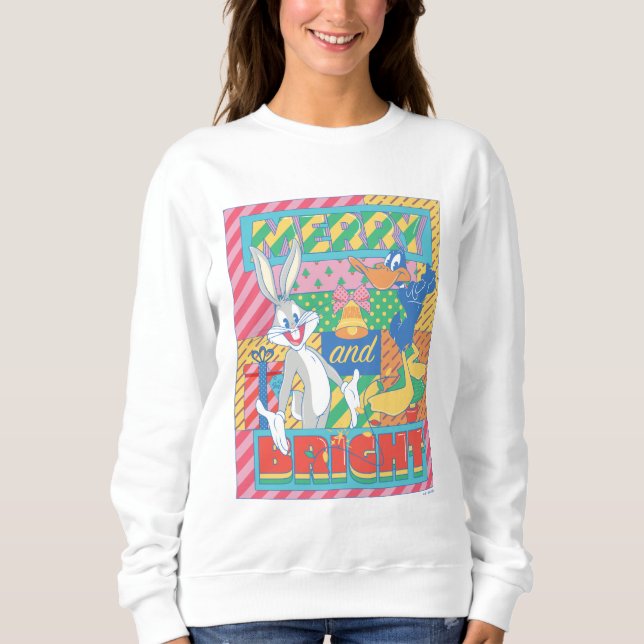 LOONEY TUNES™ | Merry and Bright Christmas Sweatshirt (Front)