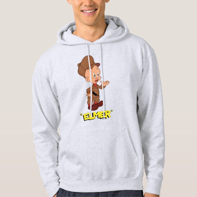 LOONEY TUNES™ Retro Laughs | ELMER FUDD™ Hoodie (Front)
