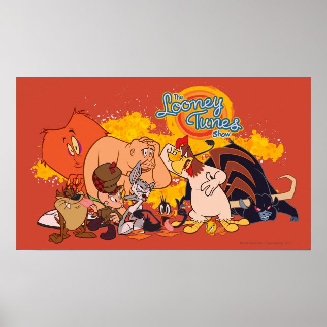 LOONEY TUNES™ Show Cast & Logo Poster (Front)
