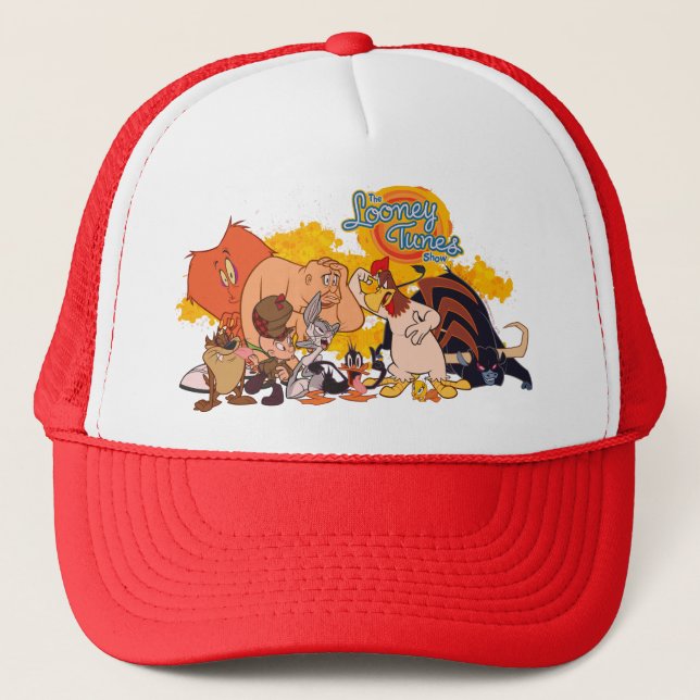 LOONEY TUNES™ Show Cast & Logo Trucker Hat (Front)
