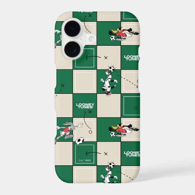 LOONEY TUNES™ Soccer Grid Pattern (Back)