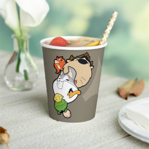 LOONEY TUNES™ Stylised Big Heads Paper Cups