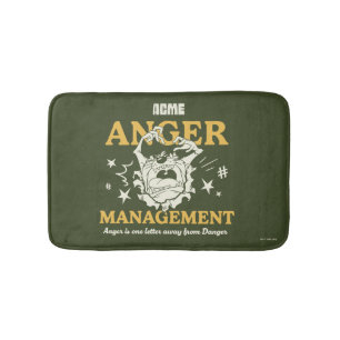 LOONEY TUNES™  TAZ™ ACME Anger Management Bath Mat