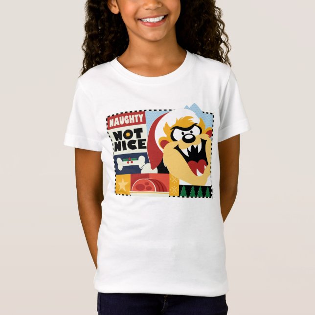 LOONEY TUNES™ TAZ™ Naughty Not Nice T-Shirt (Front)