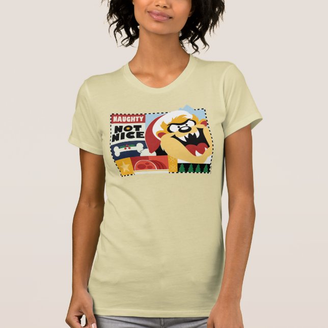 LOONEY TUNES™ TAZ™ Naughty Not Nice T-Shirt (Front)