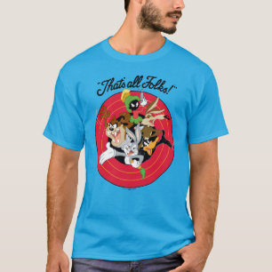 LOONEY TUNES™ "THAT'S ALL FOLKS!™" Bullseye Gr T-Shirt