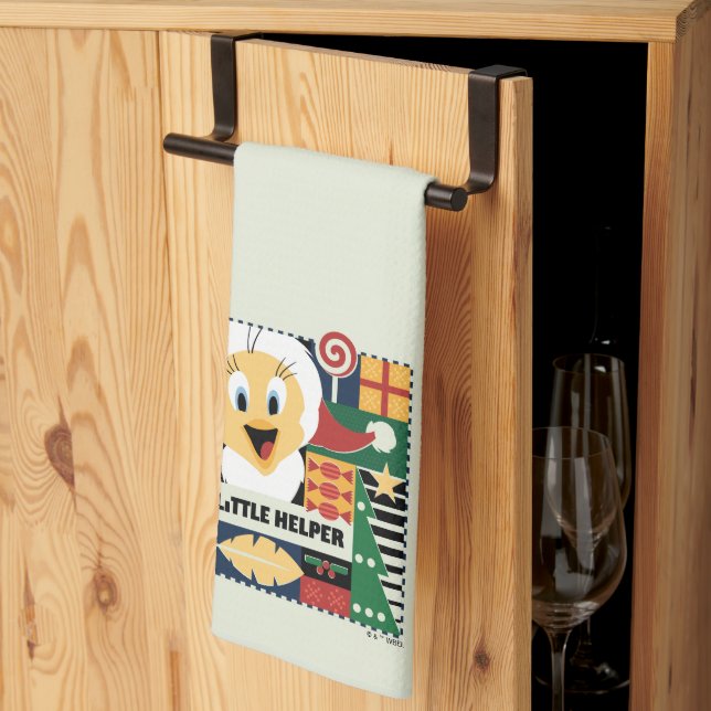 LOONEY TUNES™ TWEETY™ Little Helper Tea Towel (Thirds Fold)