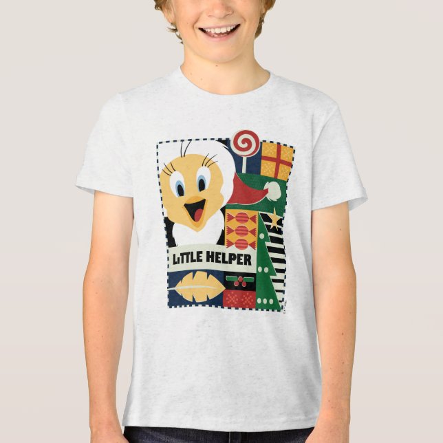 LOONEY TUNES™ TWEETY™ Little Helper Tri-Blend Shirt (Front)