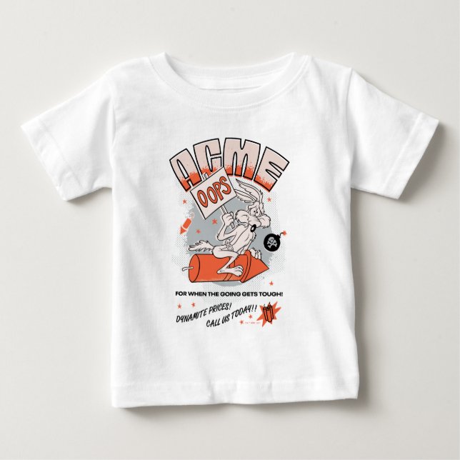 LOONEY TUNES™ | WILE E. COYOTE™ ACME Dynamite Baby T-Shirt (Front)