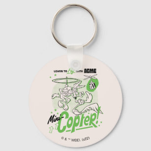 LOONEY TUNES™   WILE E. COYOTE™ Acme Mini-Copter Key Ring