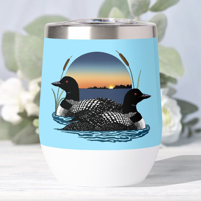Loons Sunset Blue (Creator Uploaded)
