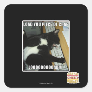 LOOOOOOOOAD SQUARE STICKER