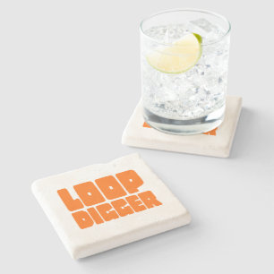 LOOP DIGGER STONE COASTER