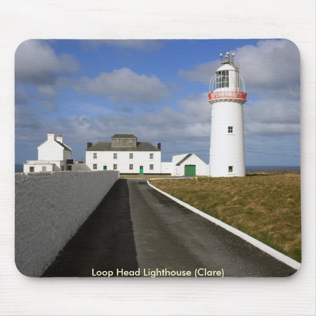 Loop Head lighthouse Mouse Pad (Front)