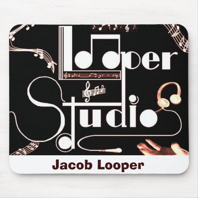 Looper Studios Mouse Pad (Front)