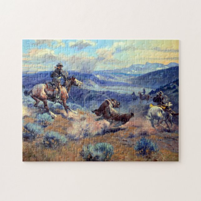 Loops and Swift Horses Are Surer than Lead 1916 Jigsaw Puzzle (Horizontal)