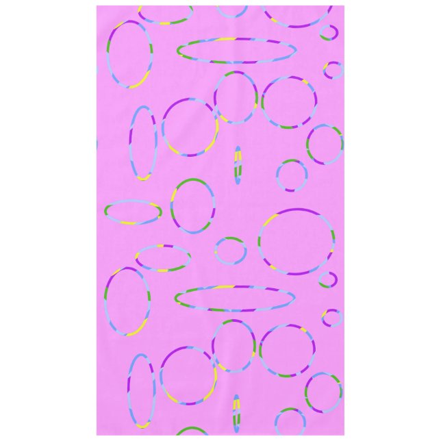 Loops on Pink Tablecloth (Front)