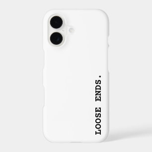 Loose Ends Minimalist Aesthetic iPhone 17 Case