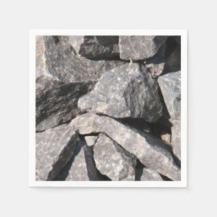 Loose Granite Rock Napkin