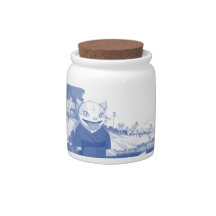 Loose leaf tea or sugar container 