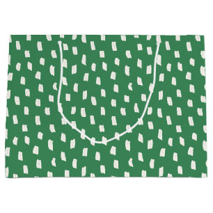 Loose Mark Leaf Green Large Gift Bag
