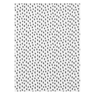 Loose Mark Seed Black Off-White Tablecloth