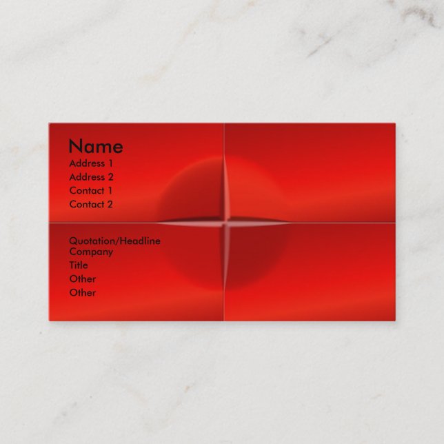 Loose Square Tiles Profile Card (Front)