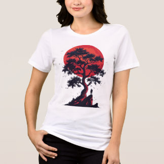 Loose T-Shirt Ancestral Tree Tri-Blend Shirt