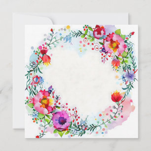 Loose Watercolor Flower Happy and Bright Uplifting