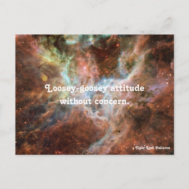 Loosey-goosey Postcard (Front)