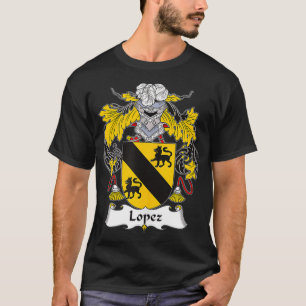 Lopez Coat of Arms Family Crest T-Shirt