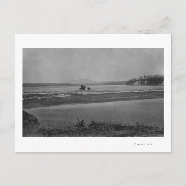 Lopez, WA - View Turtle Back Mountain in distanc Postcard (Front)