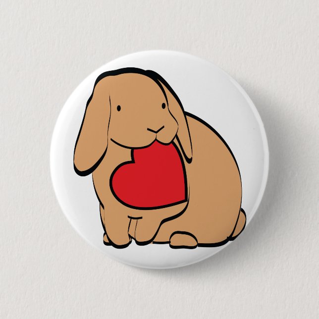 LOPS! 6 CM ROUND BADGE (Front)