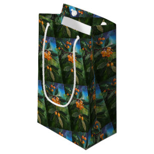 Loquats in April Spring Painting by Alfred Fox Small Gift Bag
