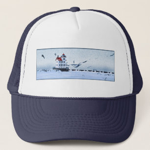 Lorain Lighthouse Trucker Hat