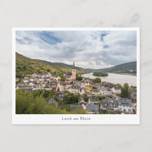 Lorch am Rhein Germany Postcard