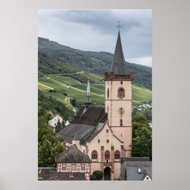 Lorch am Rhein, Germany Poster (Front)