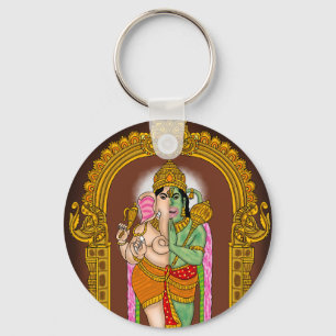 Lord Adhyanta Prabhu Keychain