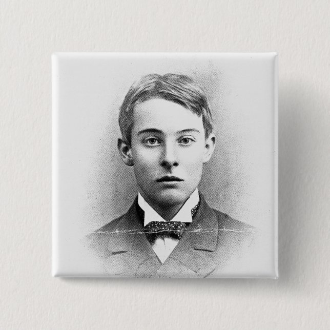 Lord Alfred Douglas 15 Cm Square Badge (Front)