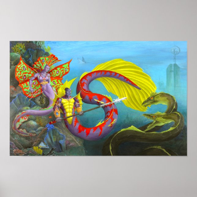 Lord and Lady of Atlantis Poster (Front)