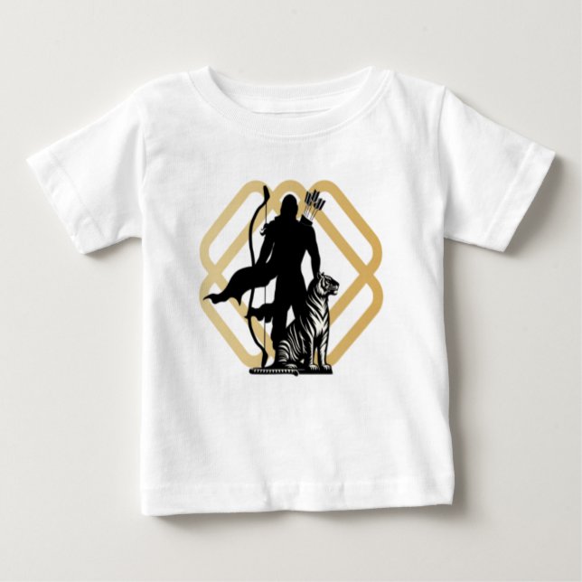 Lord Ayyappan Baby T-Shirt (Front)