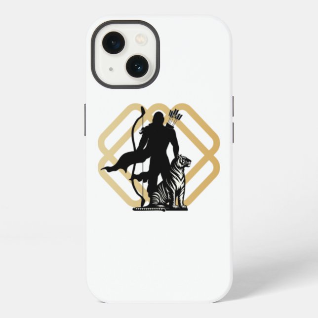 Lord Ayyappan iPhone Case (Back)