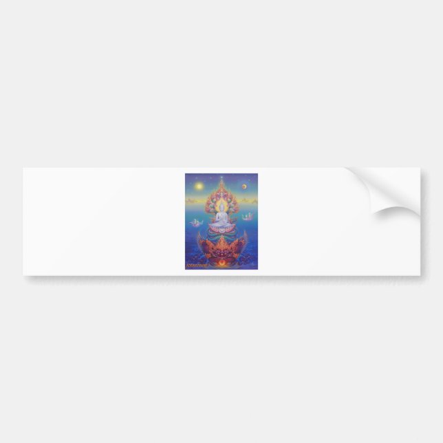 Lord Buddha Bumper Sticker (Front)