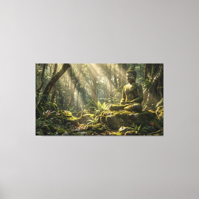Lord Buddha Canvas Print (Front)