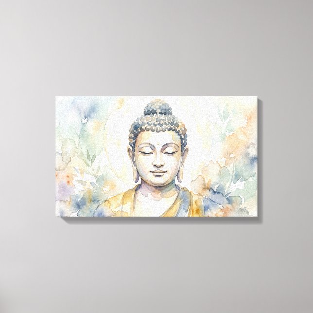 Lord Buddha  Canvas Print (Front)