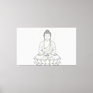 Lord Buddha Canvas Print