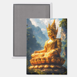 Lord Buddha of the Golden Land Magnet