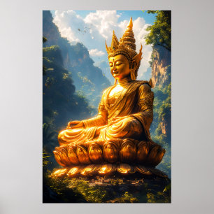 Lord Buddha of the Golden Land Poster